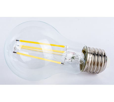 Лампа светодиодная ЛОН диммируемый VOLTEGA, Е27 4000К 8W 5490