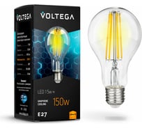 Светодиодная лампа VOLTEGA ЛОН Е27 2800К 15W Графен 7104