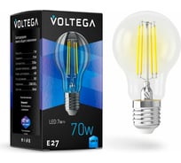 Светодиодная лампа VOLTEGA ЛОН Е27 4000К 7W 7141
