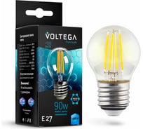 Светодиодная лампа VOLTEGA Шар E27 4000K 9W Graphene 7139