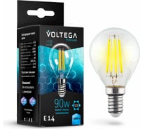 Светодиодная лампа VOLTEGA Шар Е14 4000К 9W Graphene 7137