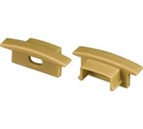 Заглушка Arlight LINE-2308-F GOLD с отверстием, 1 комплект 039999