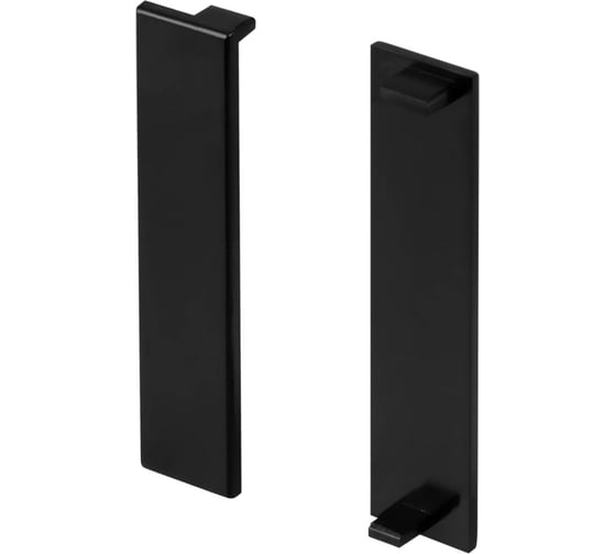 Заглушка Arlight PLINTUS-H54 BLACK 1 комплект 046164 1