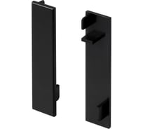 Заглушка Arlight PLINTUS-H54B BLACK 1 комплект 046166