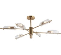 Потолочный светильник Freya baret 6хg9x30w, металл, латунь FR5420CL-06BS