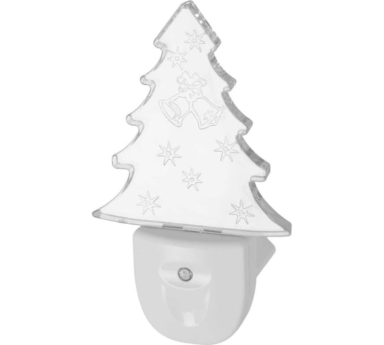 Светодиодный ночник TDM ELECTRIC Елочка с датчиком света, 0.3 Вт 220 В  SQ0357-0010