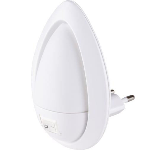 Ночник TDM ELECTRIC Яйцо с выключателем, белый, 0,5 Вт, 220 В SQ0357-0012