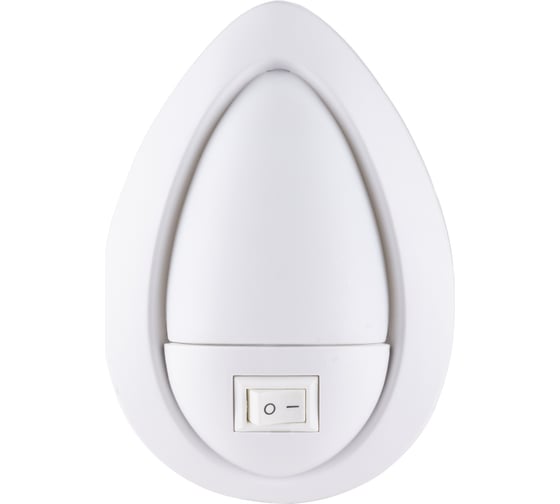 Ночник TDM ELECTRIC Яйцо с выключателем, белый, 0,5 Вт, 220 В SQ0357-0012