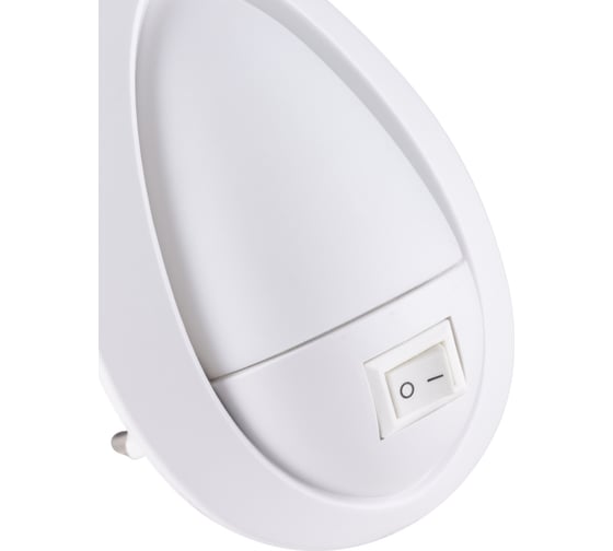 Ночник TDM ELECTRIC Яйцо с выключателем, белый, 0,5 Вт, 220 В SQ0357-0012