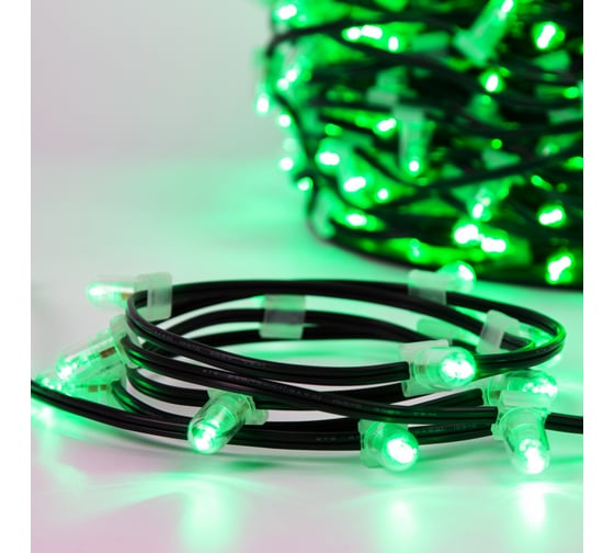 Светодиодная гирлянда NEON-NIGHT КлипЛайт, бухта 100м, 330LED, с шагом 30см 325-134