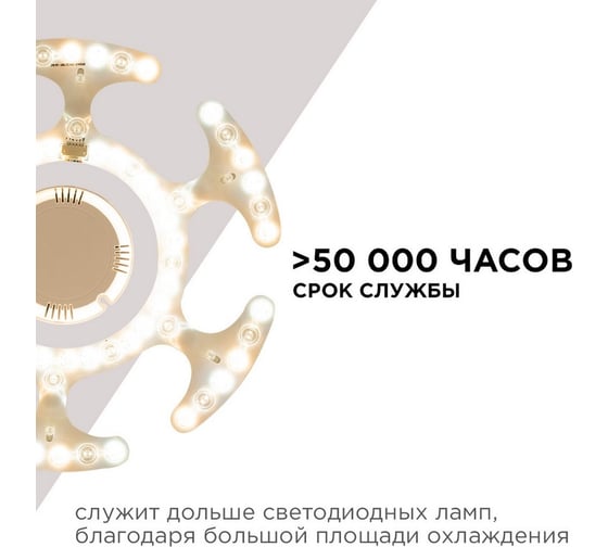 Модуль Apeyron светодиодный с драйвером 40Вт, 3600лм, RGB+ССТ, IP20, Ø270x25мм, ПДУ / 02-70