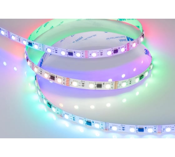 Светодиодная лента Arlight DMX-B60-10mm 12V RGB-PX3 5м 039174