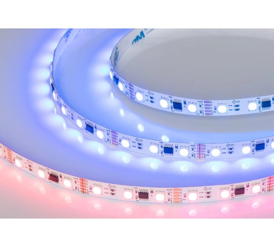 Светодиодная лента Arlight DMX-B60-10mm 12V RGB-PX3 5м 039174