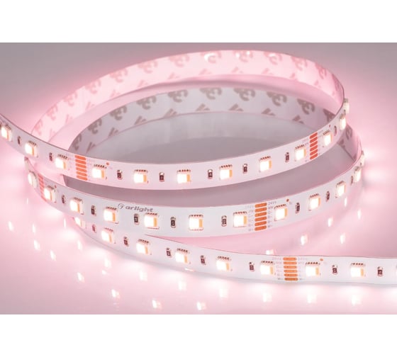 Светодиодная лента Arlight RT 2-5000 24V RGBW-MIX 12mm 5м 026363