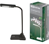 Светильник TDM ELECTRIC светодиодный, настольный, СН-90, гибкий выключатель, 220 В, 5 Вт, 5300 К, черный SQ0337-0045