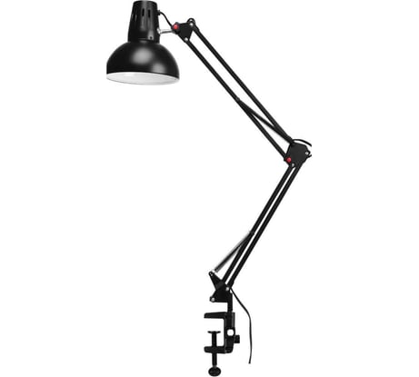 Светильник струбцина TDM ELECTRIC 220В, 40Вт, E27, черный глянец SQ0337-0029