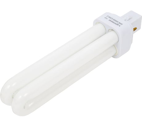 Лампа люминесцентная LightBest lbl d 71017 18w 3000k g24d-2 701071017