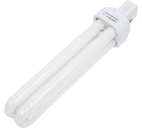 Лампа люминесцентная LightBest lbl d 71011 26w 3000k g24d-3 701071011