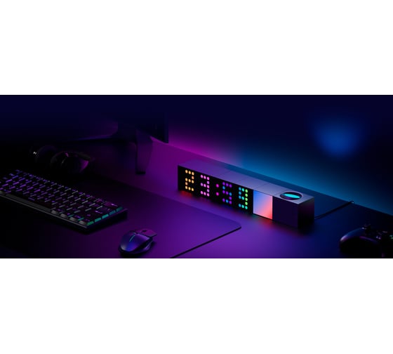 Настольный ARGB светильник YEELIGHT Cube-Desktop Atmosphere Light-Color Light-Dot Matrix Light Basic Package-WiFi YLFWD-0010