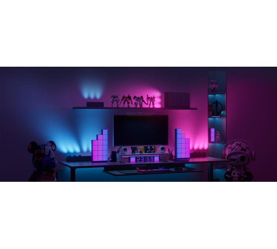 Настольный ARGB светильник YEELIGHT Cube-Desktop Atmosphere Light-Color Light-Spotlight Basic Package-WiFi YLFWD-0008