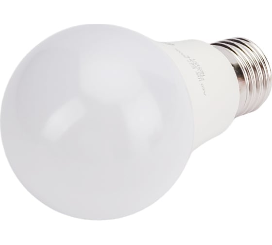 Светодиодная лампа Jazzway PLED-ECO 11Вт A60 грушевидная 3000К теплый белый E27 840лм 230В/50Гц 1033208