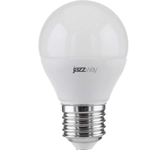 Светодиодная лампа Jazzway PLED-SP 11Вт шар G45 4000К нейтральный белый E27 950лм 230В/50Гц 5019362