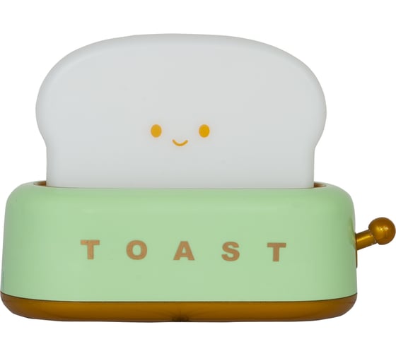 Светодиодный диммируемый светильник-ночник GLANZEN RPD-0001-toaster-green КА-00009339