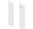 Заглушка Arlight PLINTUS-H58-F WHITE 1 комплект 046161 1