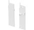 Заглушка Arlight PLINTUS-H73-F WHITE 1 комплект 043598 1