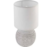 Настольная лампа ESTARES ALFA 1xE14 R-125x150x265-WHITE/WHITE-220-IP20 УУО00004420