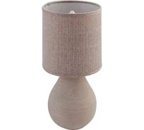 Настольная лампа ESTARES BETA 1xE14 R-100x120x275-BEIGE/BEIGE-220-IP20 УУО00004424
