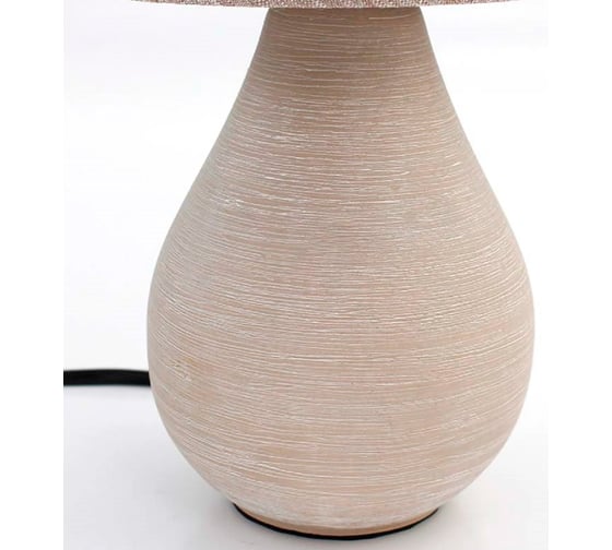 Настольная лампа ESTARES BETA 1xE14 R-100x120x275-BEIGE/BEIGE-220-IP20 УУО00004424