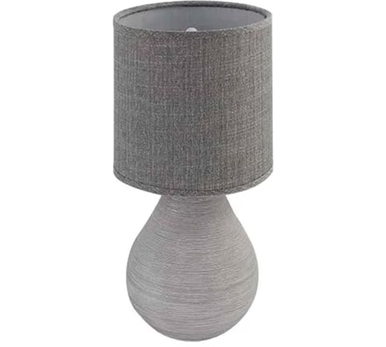 Настольная лампа ESTARES BETA 1xE14 R-100x120x275-GRAY/GRAY-220-IP20 УУО00004425