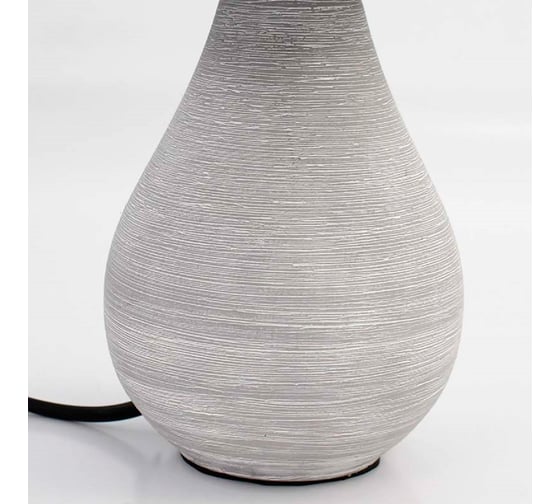 Настольная лампа ESTARES BETA 1xE14 R-100x120x275-GRAY/GRAY-220-IP20 УУО00004425