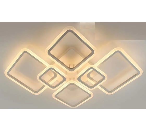 Управляемая светодиодная люстра ESTARES OVAL RGB 180W 7S УУ000004476