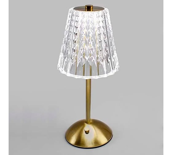 Настольный светодиодный светильник ESTARES CRYSTAL M 3W R-ON/OFF УУО00004573 1