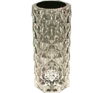 Настольный светодиодный светильник ESTARES CRYSTAL RGB 1W R-RC-90x215-CLEAR/CHROME-DC5V/1A-IP20 УУО00004271