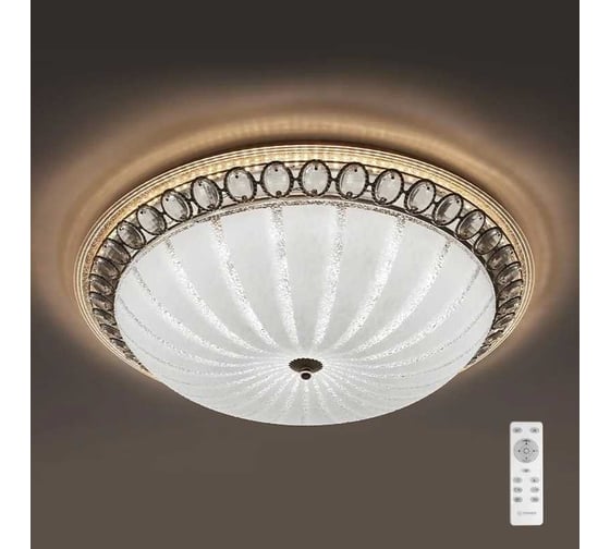Управляемый светодиодный светильник ESTARES CASABLANCA CHROME 100W R-600-WHITE-220-IP20 УУ000004090