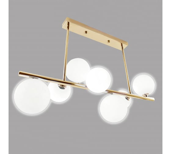 Люстра ESTARES VENA 7xG9 R-700x280x470 bronze/white УУО00004281 1