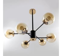 Люстра ESTARES MILAN 6хЕ27 R-810xh620-black/gold/gold УУО00004183