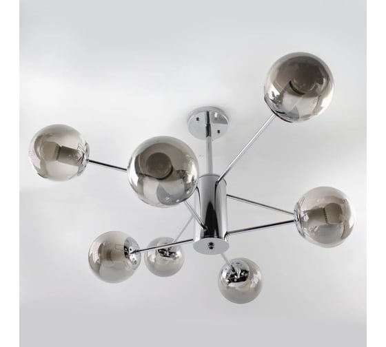 Люстра ESTARES MONACO 6хЕ27 R-790xh420-chrome/lightgray УУО00004181