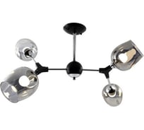 Люстра ESTARES SORENTO 4хЕ27 R-660x570xh340-black/chrome/lightgray УУО00004178