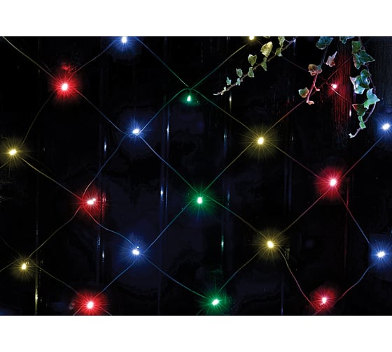 Сеть ЭРА ERAUF02416 150 LED на солнечной батарее мультиколор 2м1,35м Б0044225