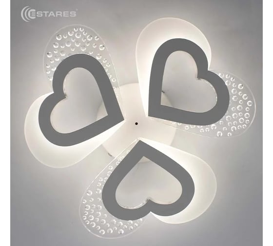 Управляемая светодиодная люстра ESTARES ROOM love 50W УУО00004519