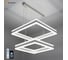 Управляемая светодиодная люстра ESTARES STELLA 180W 2S-APP бел. УУО00004787 1