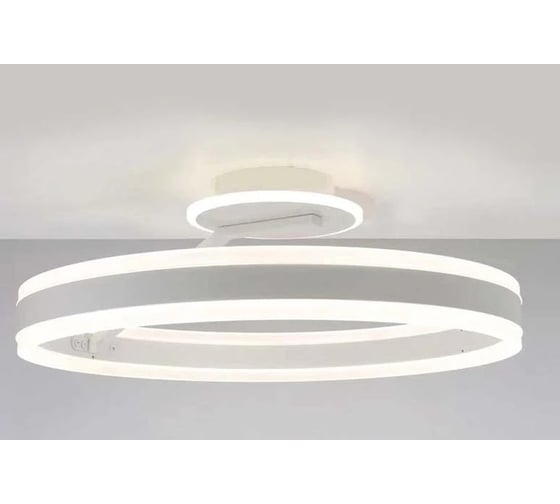 Управляемая светодиодная люстра ESTARES STELLA C 90W 2R-APP-500*185-WHITE/WHITE-220-IP20 УУО00004416 1