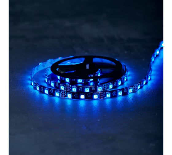Лента с USB коннектором LAMPER LED 5В, 10 мм, IP65, SMD 5050, 60 LED/m, цвет свечения RGB 141-387