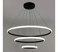 Управляемая светодиодная люстра ESTARES LATTE 75W 3R-ON/OFF черный УУО00004604