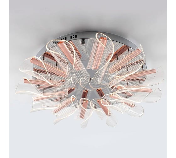 Управляемая светодиодная люстра ESTARES LUMIERA 90W золото УУ000003795 1