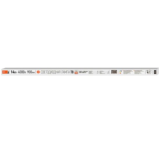 Светодиодная лампа Jazzway PLED T8-900GL 14Вт FROST 4000К нейтральный белый 230В/50Гц стекло 5021990